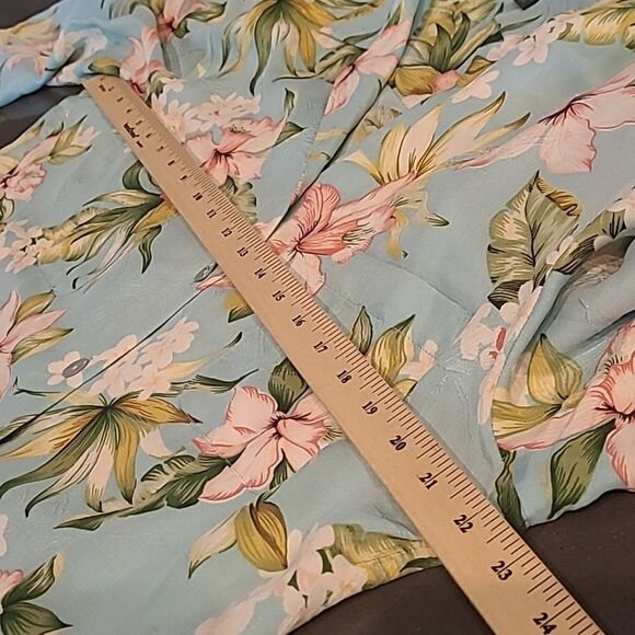 What if...? Sz XL blue with pink & yellow florals - Picture 6 of 8